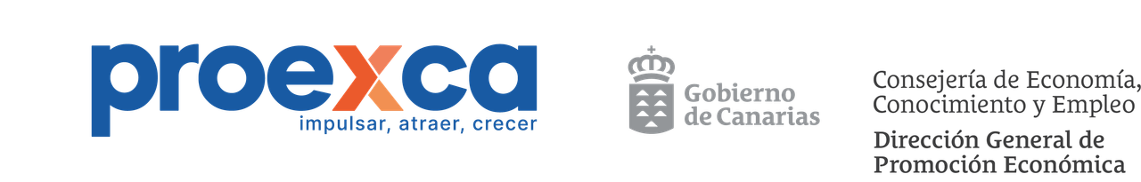 PROEXCA – impulsar, atraer, crecer. Gobierno de Canarias, Consejería de Economía, Conocimiento y Empleo, Dirección General de Promoción Económica